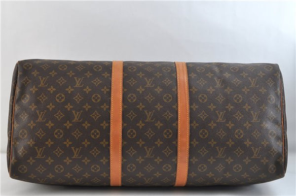 Authentic Louis Vuitton Monogram Keepall 60 Boston Bag M41422 LV 2624D