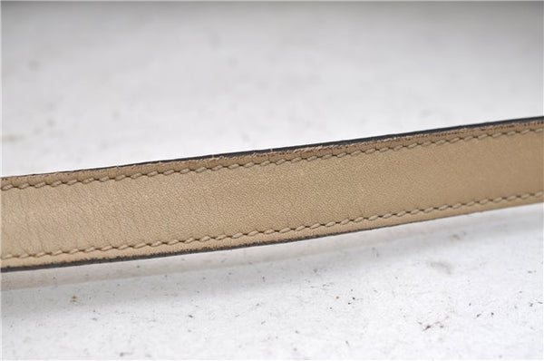 Authentic GUCCI Vintage Shoulder Hand Bag Purse GG PVC Leather Brown 2624E