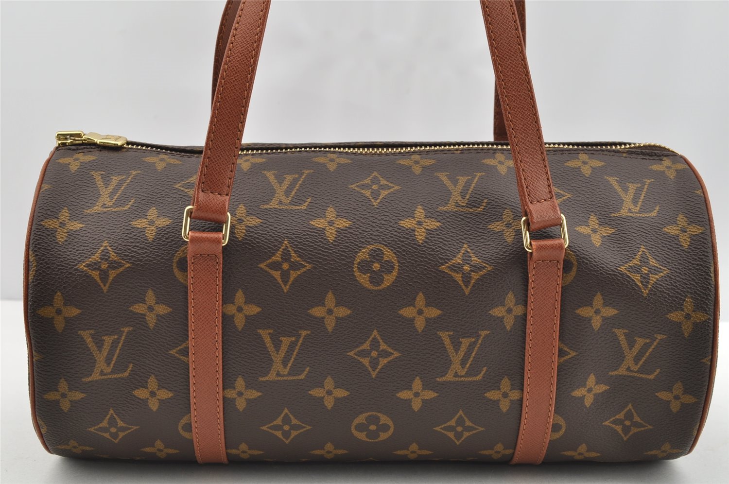 Authentic Louis Vuitton Monogram Papillon 30 Hand Bag Old Model LV 2626I