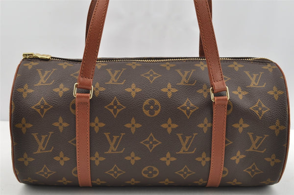 Authentic Louis Vuitton Monogram Papillon 30 Hand Bag Old Model LV 2626I