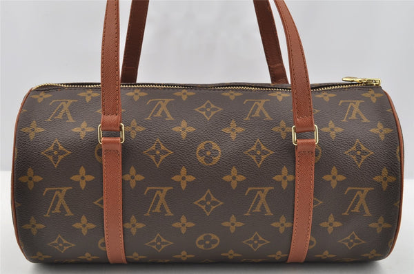 Authentic Louis Vuitton Monogram Papillon 30 Hand Bag Old Model LV 2626I