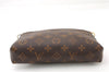 Auth Louis Vuitton Monogram Pallas Clutch Shoulder Hand Bag M44058 Black 2627F