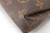Auth Louis Vuitton Monogram Pallas Clutch Shoulder Hand Bag M44058 Black 2627F