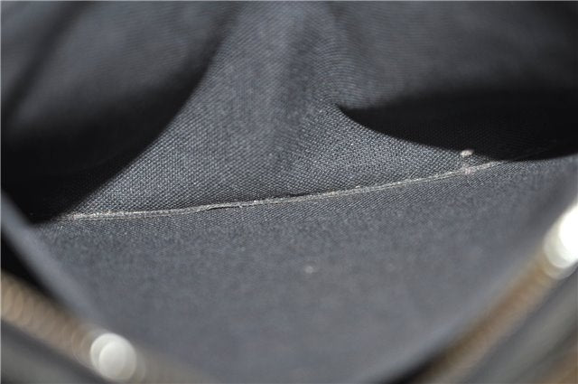 Auth Louis Vuitton Monogram Pallas Clutch Shoulder Hand Bag M44058 Black 2627F