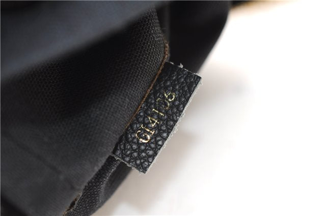 Auth Louis Vuitton Monogram Pallas Clutch Shoulder Hand Bag M44058 Black 2627F