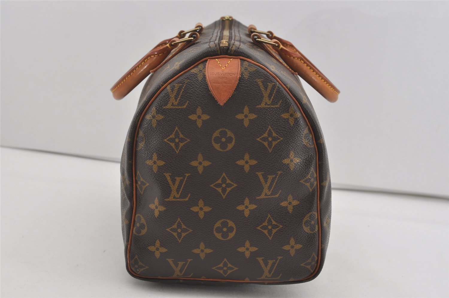 Authentic Louis Vuitton Monogram Speedy 30 Hand Boston Bag M41526 LV 2627I
