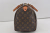 Authentic Louis Vuitton Monogram Speedy 30 Hand Boston Bag M41526 LV 2627I