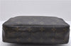 Auth Louis Vuitton Monogram Trousse Toilette 23 Clutch Hand Bag M47524 LV 2628D