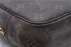 Auth Louis Vuitton Monogram Trousse Toilette 23 Clutch Hand Bag M47524 LV 2628D