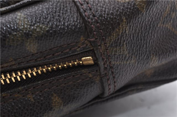 Auth Louis Vuitton Monogram Trousse Toilette 23 Clutch Hand Bag M47524 LV 2628D