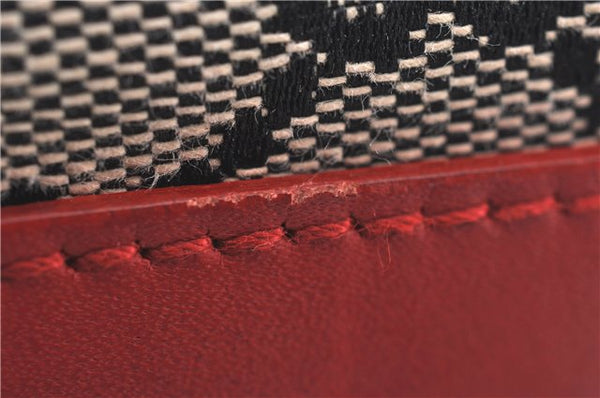 Authentic GUCCI Shoulder Tote Bag Purse GG Canvas Leather 0021098 Navy 2628E