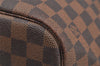 Authentic Louis Vuitton Damier Neverfull MM Shoulder Tote Bag N51105 LV 2628I