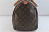 Authentic Louis Vuitton Monogram Speedy 40 Hand Bag M41522 LV 2629D