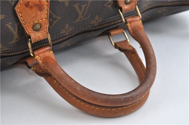 Authentic Louis Vuitton Monogram Speedy 40 Hand Bag M41522 LV 2629D