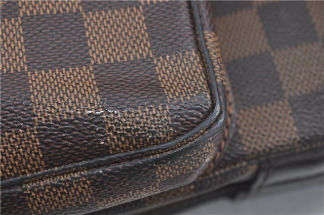 Auth Louis Vuitton Damier Broadway 2Way Shoulder Cross Hand Bag N42270 LV 2630D