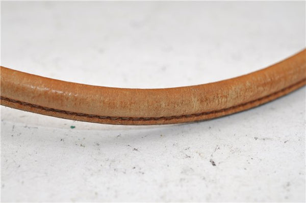 Authentic GUCCI Abbey Shoulder Hand Bag GG Canvas Leather 130939 Brown 2630E