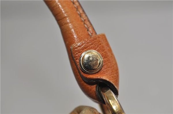 Authentic GUCCI Abbey Shoulder Hand Bag GG Canvas Leather 130939 Brown 2630E