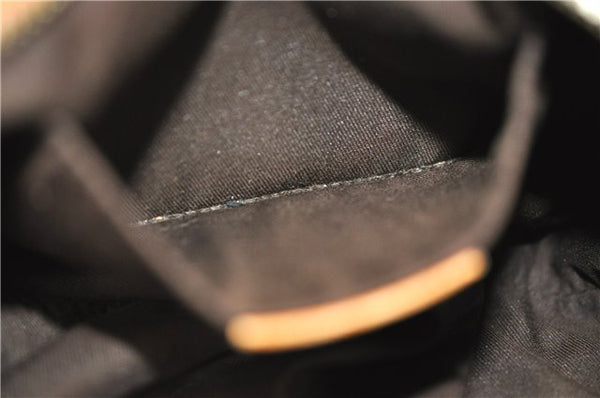 Authentic GUCCI Abbey Shoulder Hand Bag GG Canvas Leather 130939 Brown 2630E