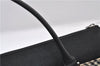 Authentic BURBERRY Vintage Nova Check Hand Boston Bag Nylon Brown Beige 2630F