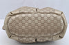 Authentic GUCCI Guccissima Sukey 2Way Tote Hand Bag GG Leather 247902 Gold 2630I