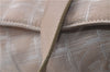 Authentic CHANEL New Travel Line Shoulder Tote Bag Nylon Leather Beige 2632D
