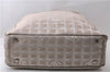 Authentic CHANEL New Travel Line Shoulder Tote Bag Nylon Leather Beige 2632D