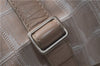 Authentic CHANEL New Travel Line Shoulder Tote Bag Nylon Leather Beige 2632D