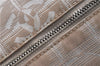 Authentic CHANEL New Travel Line Shoulder Tote Bag Nylon Leather Beige 2632D