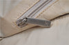 Authentic CHANEL New Travel Line Shoulder Tote Bag Nylon Leather Beige 2632D