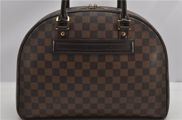 Authentic Louis Vuitton Damier Nolita Hand Boston Bag N41455 LV 2633F