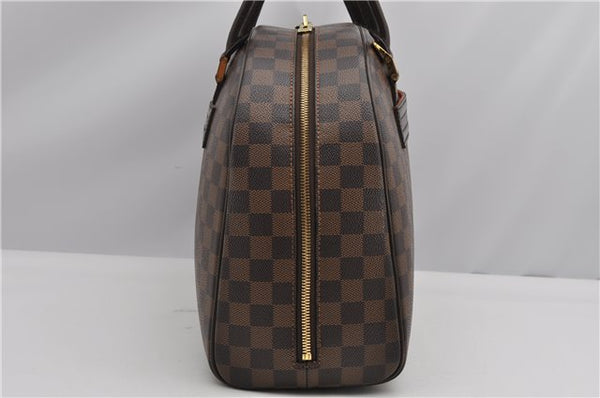Authentic Louis Vuitton Damier Nolita Hand Boston Bag N41455 LV 2633F
