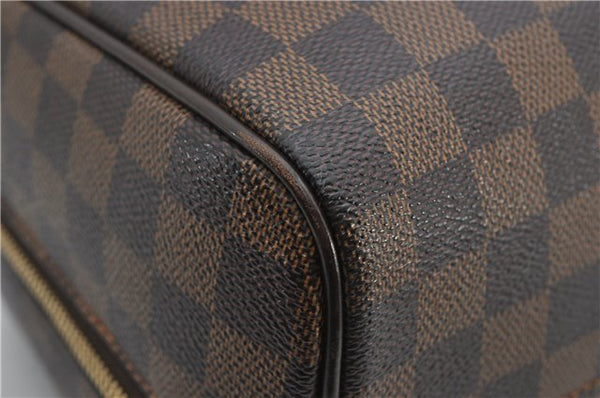 Authentic Louis Vuitton Damier Nolita Hand Boston Bag N41455 LV 2633F