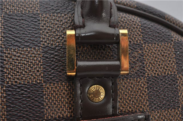 Authentic Louis Vuitton Damier Nolita Hand Boston Bag N41455 LV 2633F