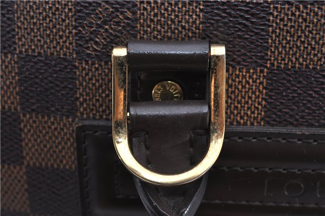Authentic Louis Vuitton Damier Nolita Hand Boston Bag N41455 LV 2633F