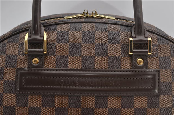 Authentic Louis Vuitton Damier Nolita Hand Boston Bag N41455 LV 2633F