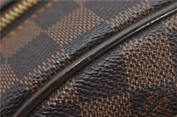 Authentic Louis Vuitton Damier Nolita Hand Boston Bag N41455 LV 2633F