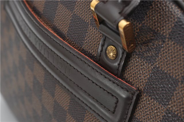 Authentic Louis Vuitton Damier Nolita Hand Boston Bag N41455 LV 2633F