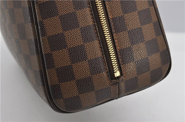 Authentic Louis Vuitton Damier Nolita Hand Boston Bag N41455 LV 2633F