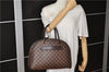 Authentic Louis Vuitton Damier Nolita Hand Boston Bag N41455 LV 2633F