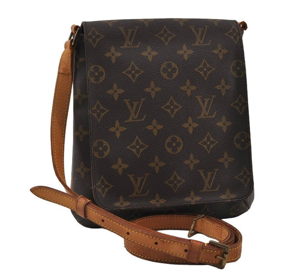 Auth Louis Vuitton Monogram Musette Salsa M51387 Long Shoulder Bag Junk 2633I
