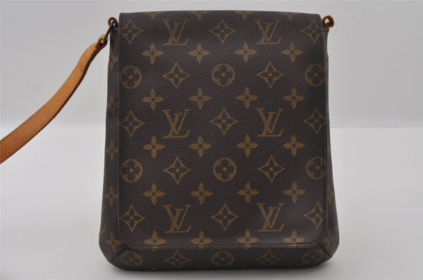 Auth Louis Vuitton Monogram Musette Salsa M51387 Long Shoulder Bag Junk 2633I