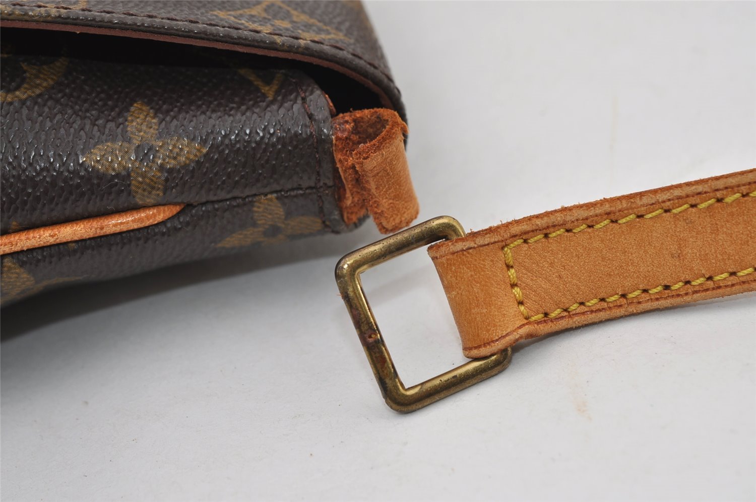 Auth Louis Vuitton Monogram Musette Salsa M51387 Long Shoulder Bag Junk 2633I