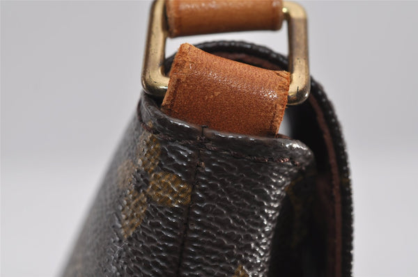 Auth Louis Vuitton Monogram Musette Salsa M51387 Long Shoulder Bag Junk 2633I
