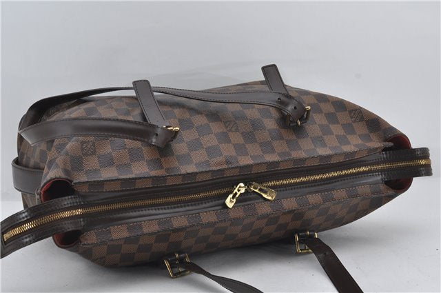 Authentic Louis Vuitton Damier Chelsea Shoulder Tote Bag N51119 LV 2634E