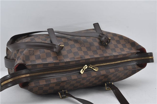 Authentic Louis Vuitton Damier Chelsea Shoulder Tote Bag N51119 LV 2634E