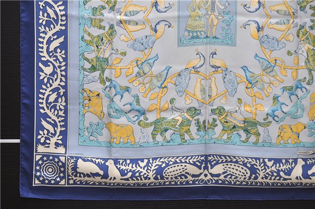 Authentic HERMES Carre 90 Scarf 