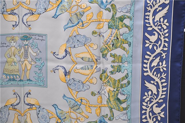 Authentic HERMES Carre 90 Scarf 