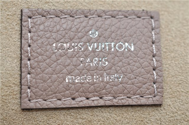 Authentic Louis Vuitton Pochette Jules PM Leather Clutch Bag R99760 Beige 2635E