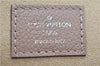 Authentic Louis Vuitton Pochette Jules PM Leather Clutch Bag R99760 Beige 2635E