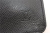 Authentic Louis Vuitton Taiga Selenga Clutch Hand Bag Black M30782 LV 2635F